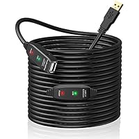 baolongking Cable alargador USB de 5 m, 10 m, 15 m ó 20 m. USB