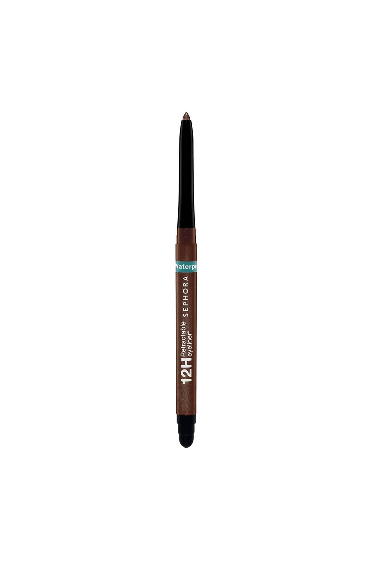 Sephora Waterproof 12H Retractable Eyeliner - Eyeliner, 08 Shimmer Espresso