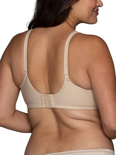 Vanity Fair Women's Medium Impact Sports Bras for Women, Breathable, Moisture Wicking, Padded Cups up to DDD3