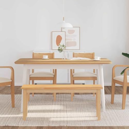 Banco de madera para comedor y cocina familiar ideal para ahorrar espacio 3