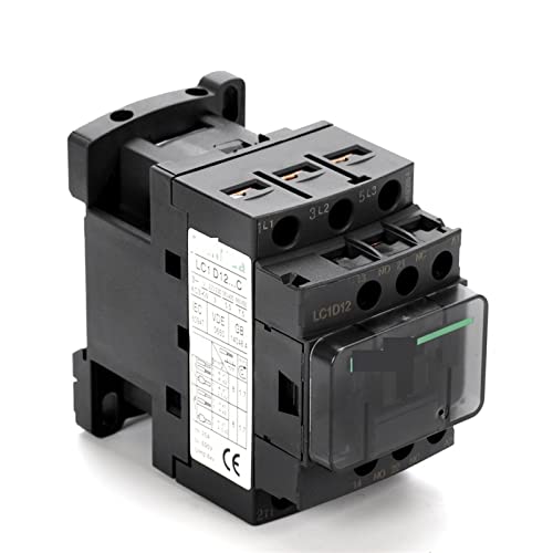 Contacteur LC1D12 pour rail DIN 3 pôles 25A triphasé commande 220V CA