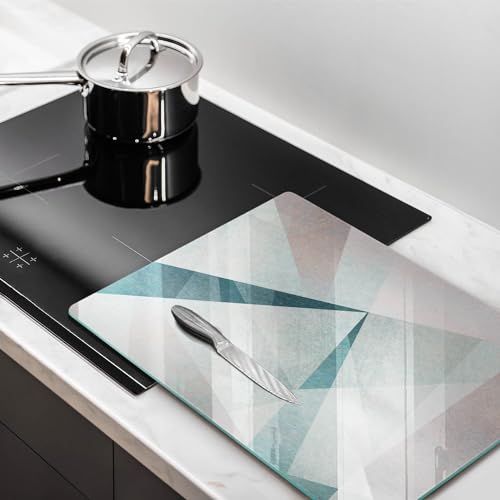 Planche à découper induction de qualité supérieure Wallfluent 40x52 cm en verre - 3