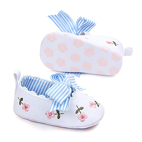 Shoe for Toddlers Bow Soft Floral Walking Girls Soft Non-Slip Shoes Shoes First Little Girl Casual Shoes4
