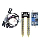 Módulo de detección de humedad para Arduino con cable Dupont