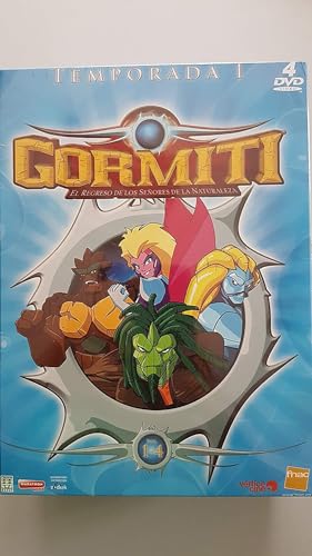 Gormiti 4 DVDs Temporada 1 + 2 puzzles + juego de cartas +