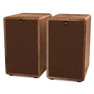 Wiibo Vintage 6 Nogal Altavoces Estantería 3 Vías 100W Pareja - Les Beatles, Paul McCartney, John Lennon, RIngo Starr, George Harrison Wiibo Vintage 6 Nogal Altavoces Estantería 3 Vías 100W Pareja – Image 4