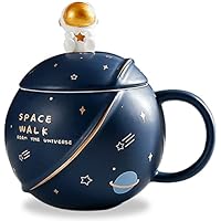 ZONSUSE Tazas de Cafe de Ceramica, Bonitas para Desayuno, Taza