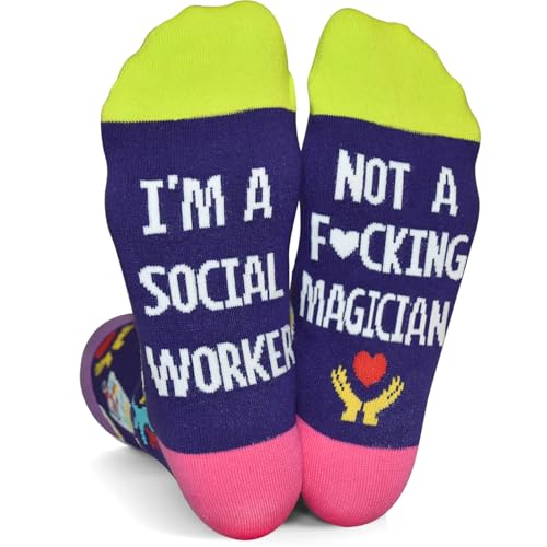 GOLIN Novelty Socks for Women - Funny Gifts for Her, Mom, Grandma and Coworker