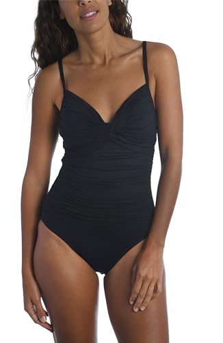 Maillot de bain une pièce femme La Blanca Island Goddess avec décolleté twisté élégant