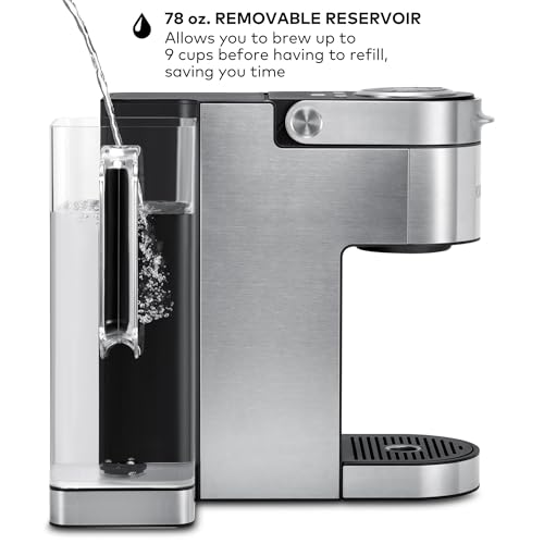 Keurig K-Supreme Plus Single Serve K-Cup Pod Coffee Maker, MultiStream Technology, Customizable Strength and Temperature Settings, Programmable, 78oz Removable Reservoir, Stainless Steel - image 7