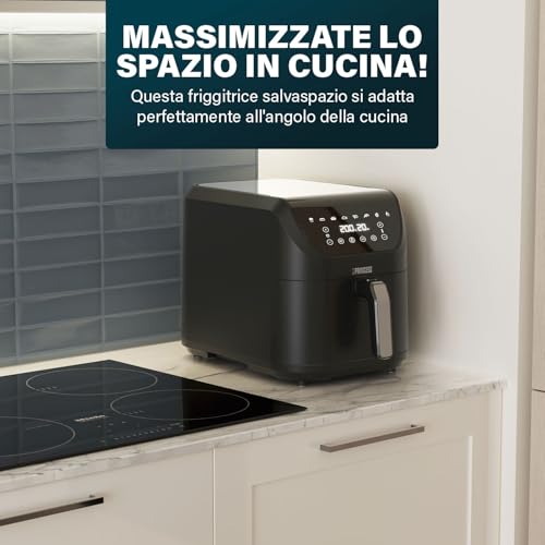 Princess Friggitrice senza olio SlimFry - Design salvaspazio - Senza BPA - 8 L - 8 programmi - Temperatura e timer regolabili - 2 000 W - 182256 - 11