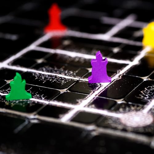 the night cage by smirk and dagger a spooky cooperative strategy game 1-5 players lost in a dark maze with only a candle fun horror themed tile laying and perfect for game night adults teens 14
