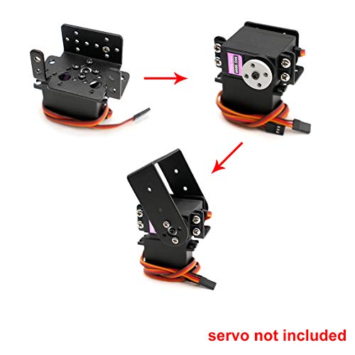 Elechawk 88065 2 Sets Servo Mount Bracket 2 Dof thumb #1
