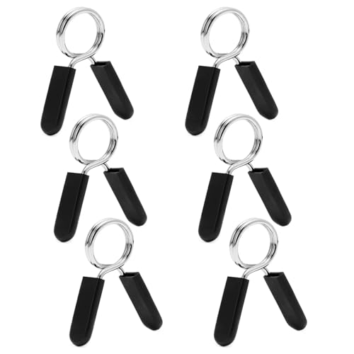 6 Stück Hantelstange Federverschluss, Federverschlüsse, Gewicht Hebel...