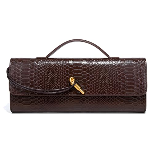 YXBQueen Woven Bag for Women Black Purse Shoulder Bag Vegan Leather Handbags Clutch Purses for Women