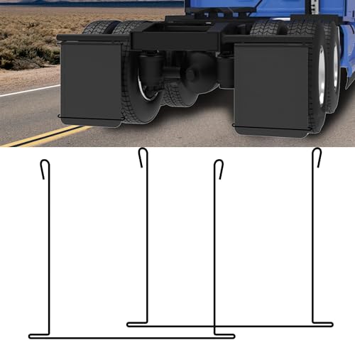 Image of 24 Inch Mud Flap Anti Sail Bracket, 1 Pair Mudflap Hanger Holder fit for Trucks and Trailers