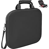 KryZaro Ring Fit Switch 収納ケース（Ring-Con 対応・黒色 35×37×8cm） 防水防塵・全面保護・省スペース・持ち運び易い Ring Fit Adventure 対応 Switch ユーザー向け ゲーム機保管・旅行携帯用