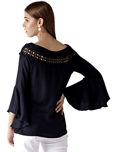 Image of Style Quotient Women Solid Viscose Rayon Smart Casual top