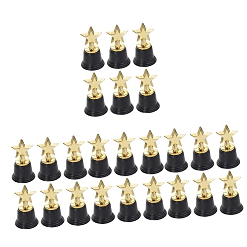 jojofuny 24 Peças Troféus De Competição Torneios Eventos De Futebol Adultos Crianças - Vencedores Pr