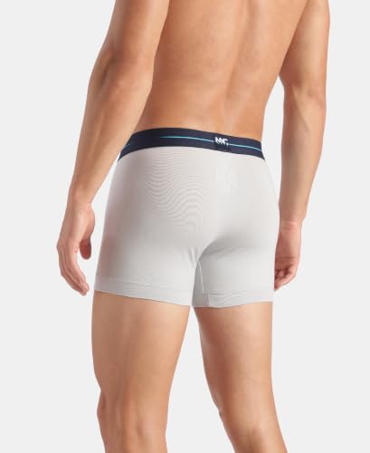 Image of Jockey NY16 Men Super Combed Cotton Elastane Stretch Solid Trunk with Ultrasoft Waistband (Pack of 2)