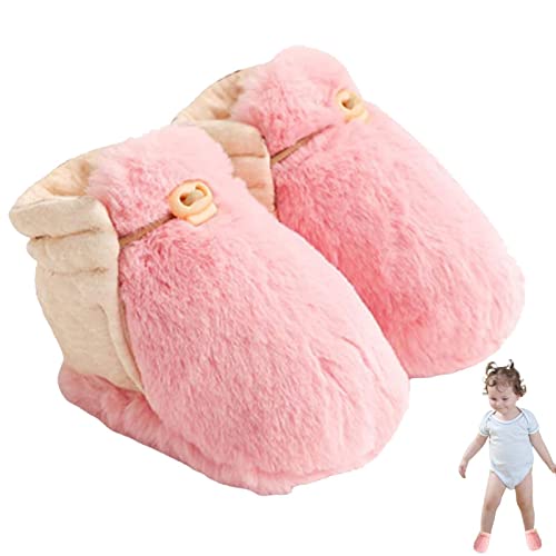 Xzbling Zapatilla Infantil | Patucos de bebé recién Nacido de algodón Suave,Zapatos de algodón...