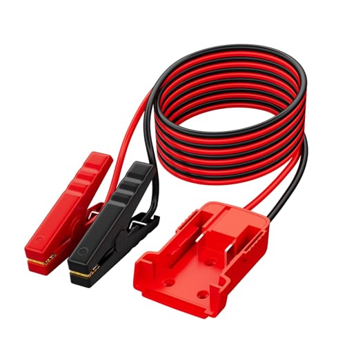 m18 Jumper Cables & m12 Battery Adapter for Milwaukee Power Tools Combo kit - Portable Battery Jumper Starter with 6ft Cables for minicar