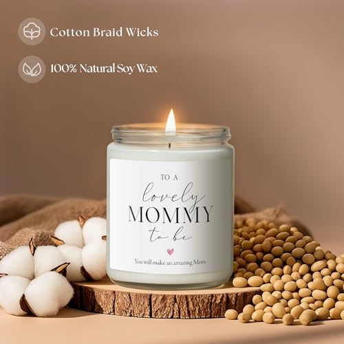 Cadeaux pour future maman : bougie parfumée vanille pour baby shower