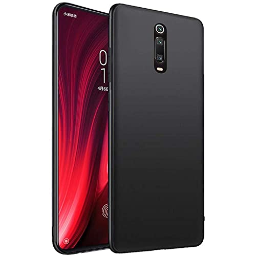 Image of Mobile Back Cover Case for Xiaomi Redmi K20 Pro (Silicone Case|CameraProtection|Black SC1510)