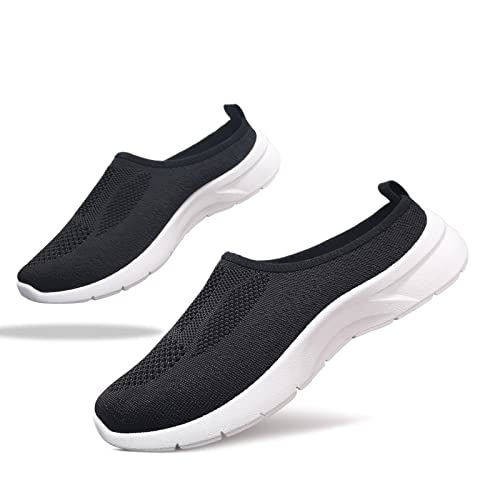 Manxing Women's Mules & Clogs Breathable Slip On Sneakers Mules For Women Flats House Slippers For Women #TOP17