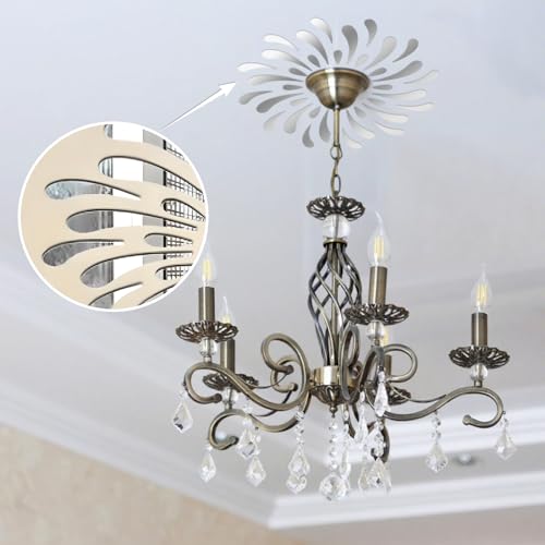Image of INCREWAY 1Set Mirror Wall Stickers Decor Acrylic 3D Water Droplet Decorative Mirrors Stickers Removable Wall Art Decals for Home Living Room Bathroom Office Dormitory Decorations