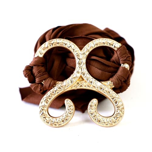 SV SENVAN Renaissance Women Belt – Minimalist Abstract Buckle, Adjustable Design, Boho Outfits Costume & Medieval Robes Accessory