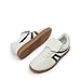 DREAM PAIRS Women's Tennis Sneakers Walking Casual Lace-Up Footwear Comfortable Trendy Fold-Over Design Fashion Sneakers Shoes,Size 10,White,DWUMFN2547