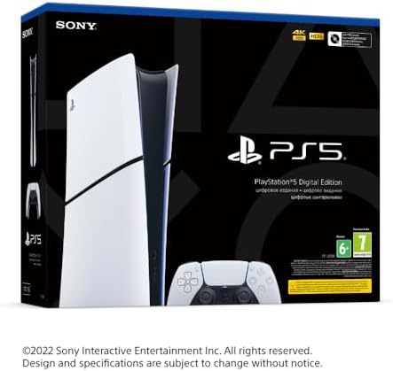 Sony PlayStation®5 Digital Edition (slim) Console Video Game