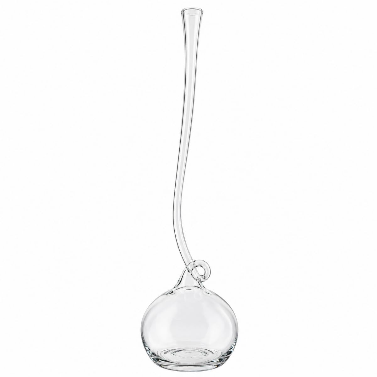 Floralcraft® 90cm Extreme Lily Vase – Tall Decorative Glass Floor Vase with Spiral Stem Design for Floral Arrangements, Weddings, Events & Home Décor