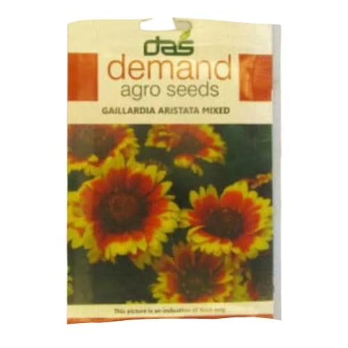 Buy Gaillardia Aristata Mixed Agro seed (Pack of 2) _Ayaz Agro Seeds01