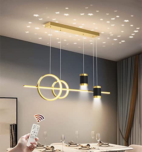 Suspension LED avec télécommande intensité variable pour bureau cuisine