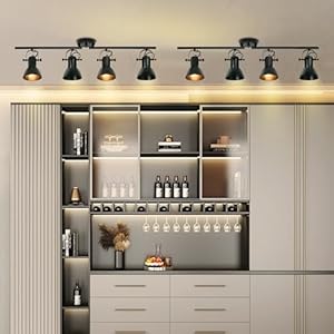 Track Lighting Fixtures Ceiling Black Track Lighting Kitchen Light Fixtures Ceiling Light 4 Light Angle Adjustable Industrial Track Lighting Kit for Living Room Gallery office Mall Billiard Table Track Lighting Fixtures Ceiling Black Track Lighting Kitchen Light Fixtures Ceiling Light 4 Light Angle Adjustable Industrial Track Lighting Kit for Living Room Gallery office Mall Billiard Table