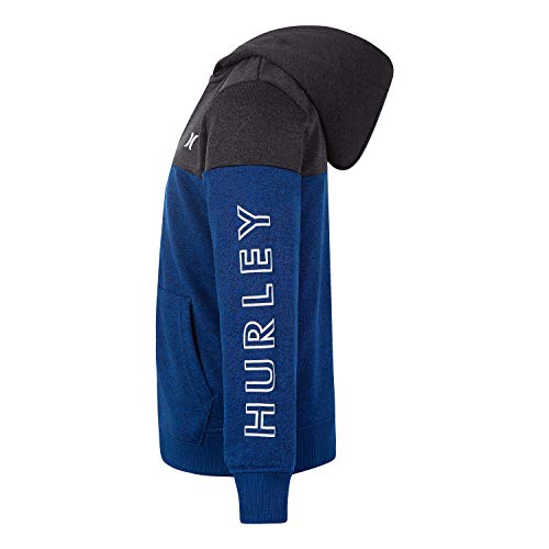 Hurley Boys' Little Zip Up Hoodie, Hyper Cobalt, 4 #TOP2