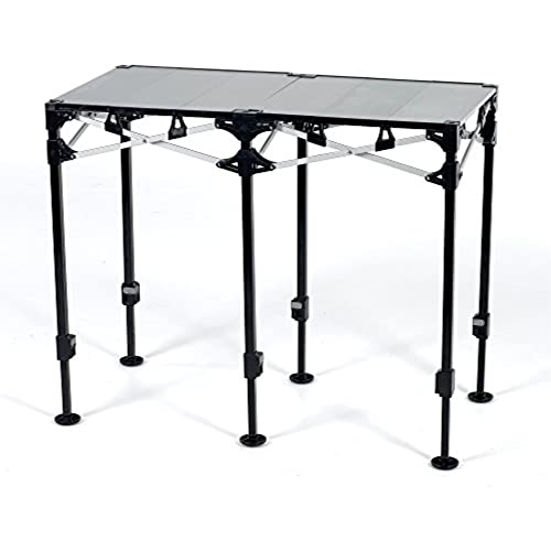 E-Z UP Instant Table System, 2 by 4', Silver