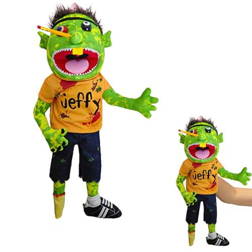 Jeffy Hand Puppets for Kid Jeffy's Classmates JR Hand Puppet Toys to Role Play Cute Cartoon Puppets for Adults Kids Interactive Performance Storytelling (Jeffyss)