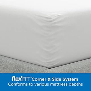 AllerEase Waterproof Mattress Protector, Maximum Allergy Mattress Protector, Queen Mattress Cover