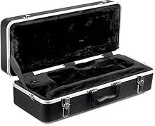 Lightweight ABS Construction and Heavy Duty Aluminum Valence Through-Bolted Handle for Extra Strength, and Chrome Plated Latches - (1) Locking (1) Non-Locking D-Rings for Adding a Shoulder Strap Form Fitted EPS Interior with Plush Lining Fits Standar...