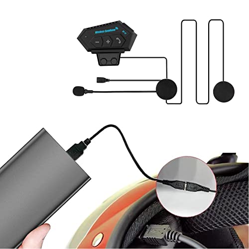 Auriculares de casco de motocicleta inalámbricos para contestar llamadas sin soltar el manillar 6