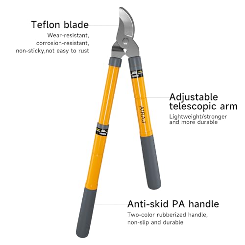 Tijeras de poda extensibles AIRAJ 16-24 pulgadas miniatura 4