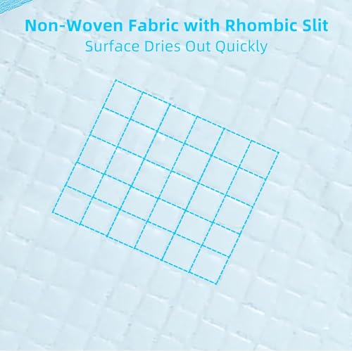 Image of Super Absorbent Waterproof Dog and Puppy Pet Training Pad, Housebreaking Pet Pad, 80-Count Medium-Size, 23.6''X23.6''