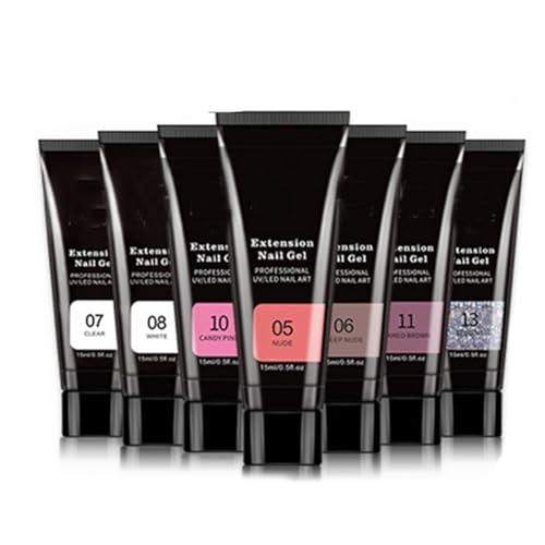 Kit herramientas manicura gel de extensión de uñas para lucir manos perfectas en casa