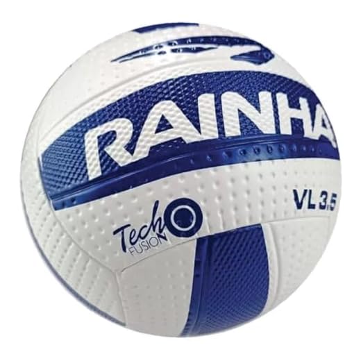 Bola Rainha Volei 3.5 Branca e Azul