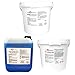 Produktbild Pool Starterset Wasserpflege Set 3-teilig mit Chlortabletten 200g 5kg, pH-Minus Granulat 5kg und Algenverhüter Extra 5l