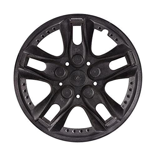 Atmomo 12 Inch Red Abs Wheel Cover Kit Car Vehicle Wheel Rim Skin Cover 12'' Hubcap Pack Of 4 #TOP4