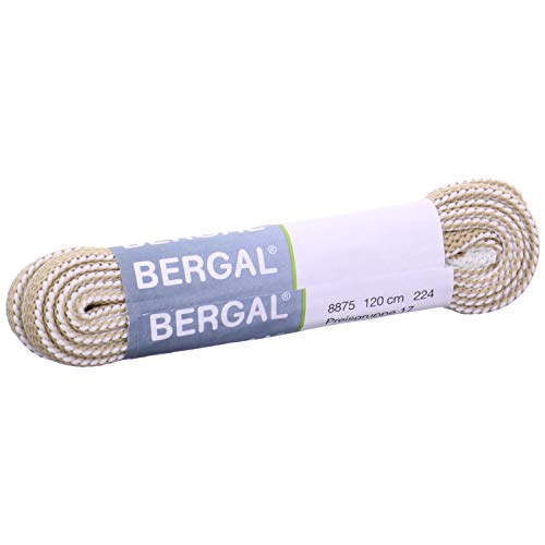 Bergal - Lacci per scarpe doppi, bicolore, 120 cm